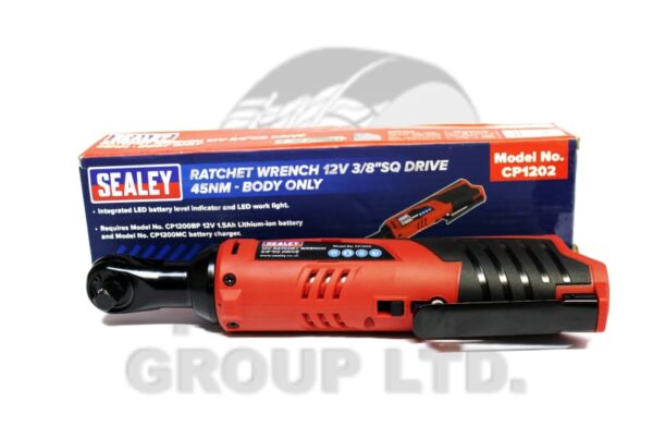 Ratchet Wrench 12v 3-8 SQ Drive 45nm - Body Only - Model no CP1202