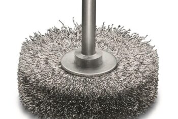 THIN ROTARY WIRE BRUSH