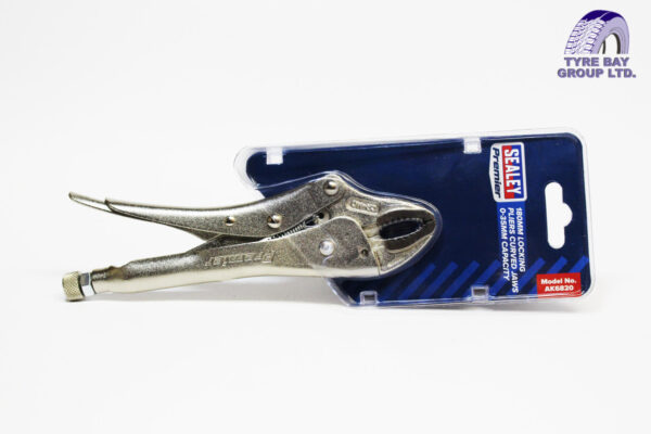 LOCKING PLIERS CURVED JAWS 180MM  0-35MM CAPACITY - Image 2