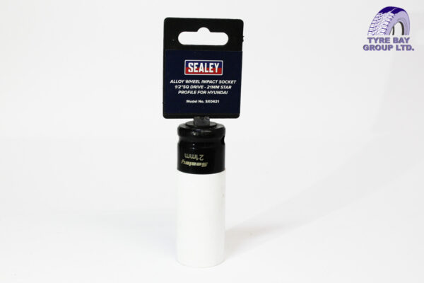 Alloy Wheel Impact Socket 1/2"Sq Dr. Star Profile Hyundai - Image 2