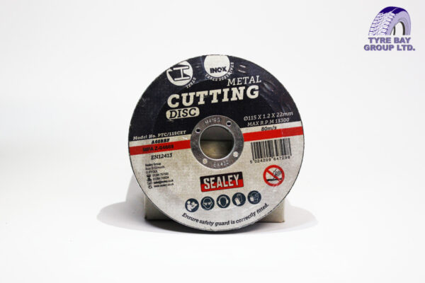 SEALEY CUTTING DISC Ø115 x 1.2mm 22mm BORE CUTTING DISCS PACK OF 10.... - Image 2