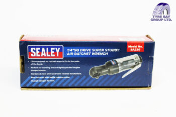 AIR RATCHET WRENCH 1/4″ SQ DRIVE SUPER STUBBY