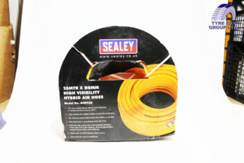 AIR HOSE HIGHT VISIBILITY 15MX8MM WITH 1/4″ BSP UNIONS