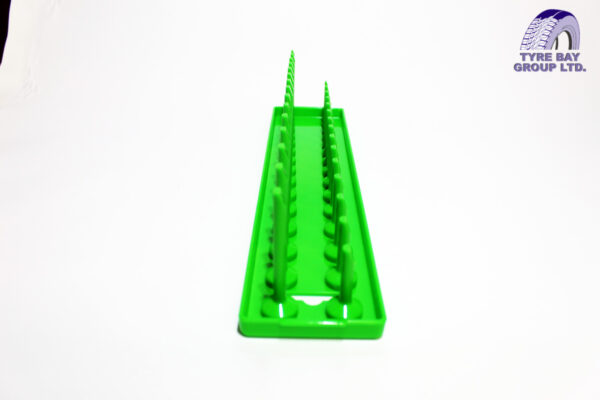 SOCKET HOLDER 3/8" SQ DRIVER 6-21 MM HI - VIS GREEN