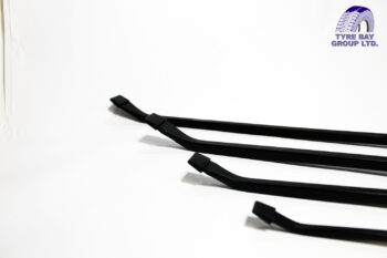 ANGLED PRY BAR SET WITH HAMMER CAP 4PC HEAVY DUTY
