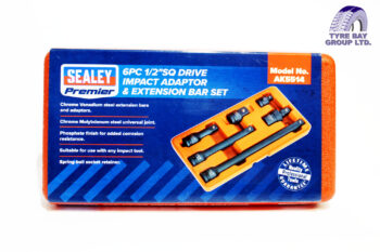 IMPACT ADAPTOR & EXTENSION BAR SET 6PC 1/2″Sq DRIVE
