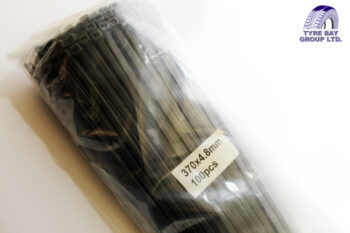 HEAVY DUTY BLACK CABLE TIE 370MM X4.8MM