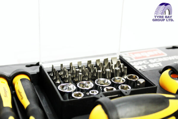 SIEGEN 60 PIECE SCREWDRIVER, SOCKET & BIT SET - Image 3