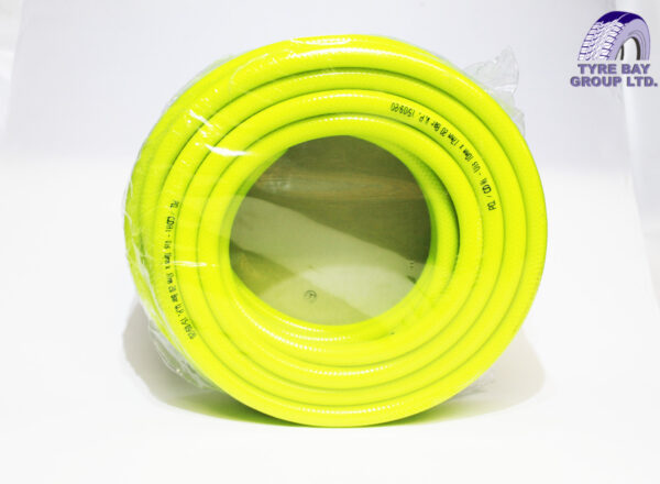 HOSE ASSEMBLY YELLOW HIGH VISIBILITY 10M OF 10MM , HOSE 1/4 SWIVEL ENDS - Image 2