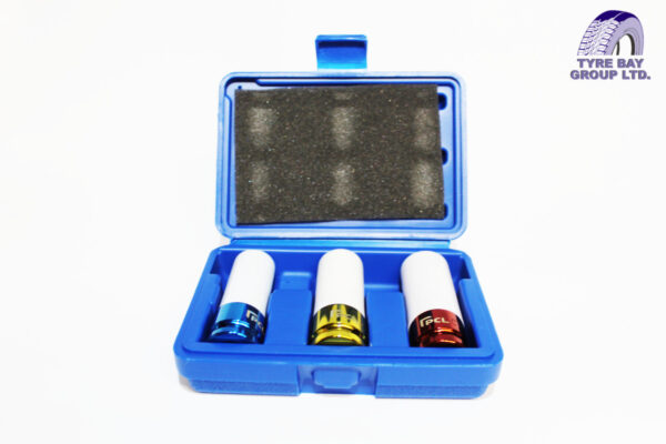 3pc 1/2" ALLOY WHEEL SOCKET SET - Image 2