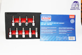 HEX SOCKET BIT SET 9PC 3/8 “SQ DRIVE METRIC