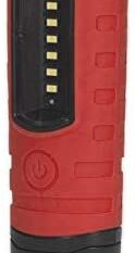 RECHARGE 360 9+1W LED INSPECTION LIGHT LAMP RED 40T SEALEY