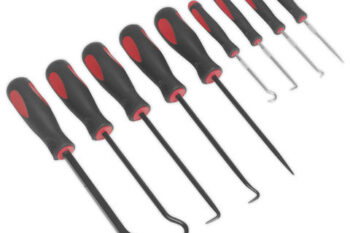 TOOL TRAY WITH  SCRAPER & HOOK SET  9PC