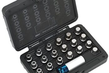 LOCKING WHEEL NUT KEY SET 21PC -BMW & MINI