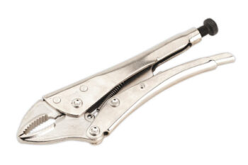 Sealey AK6821 Locking Pliers Curved Jaws 230mm 0-45mm Capacity
