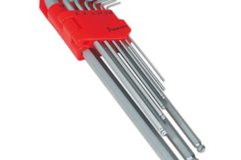 BALL-END HEX KEY SET 9PC EXTRA -LONG METRIC