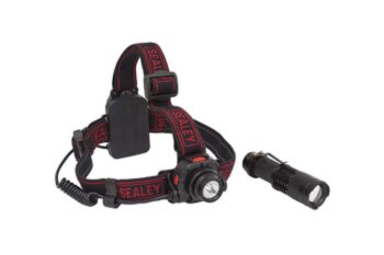 HEAD TORCH 3W XPE MOTION SENSOR + HAND TORCH 3W CREE XPE