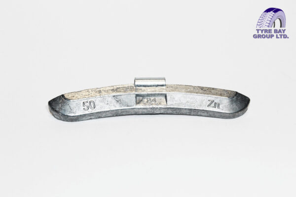 STEEL WHEEL WEIGHT ZN 50G BOX OF 50
