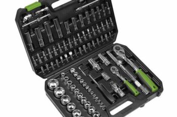 SOCKET SET 94PC 1/4 ” & 1/2″ SQ DRIVE WALLDRIVE METRIC