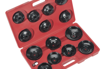 OIL FILTER CAP WRENCH SET 15 PC