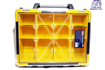 PART STORAGE CASE WITH REMOVABLE COMPARTMENTS STACKABLE