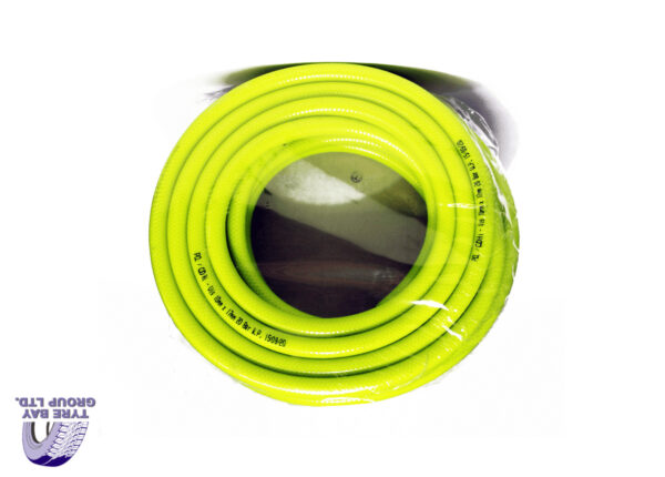 HOSE ASSEMBLY YELLOW HIGH VISIBILITY , 20 M OF 10MM HOSE , STANDARD ADAPTOR ONE END & VERTEX ...