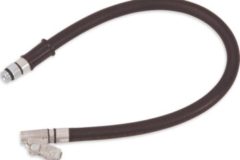 REPLACEMENT HOSE WITH SINGLE CLIP-ON TYRE VALVE CONNECTOR