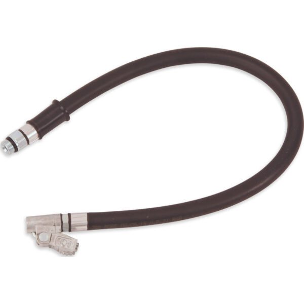 REPLACEMENT HOSE WITH SINGLE CLIP-ON TYRE VALVE CONNECTOR